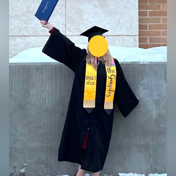 Graduation Teacher Pencil Stoles - Picture 2 of 2